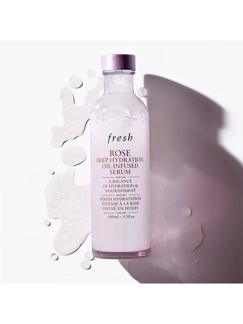 Fresh Rose Deep Hydration oil-infused serum 100ml - British product