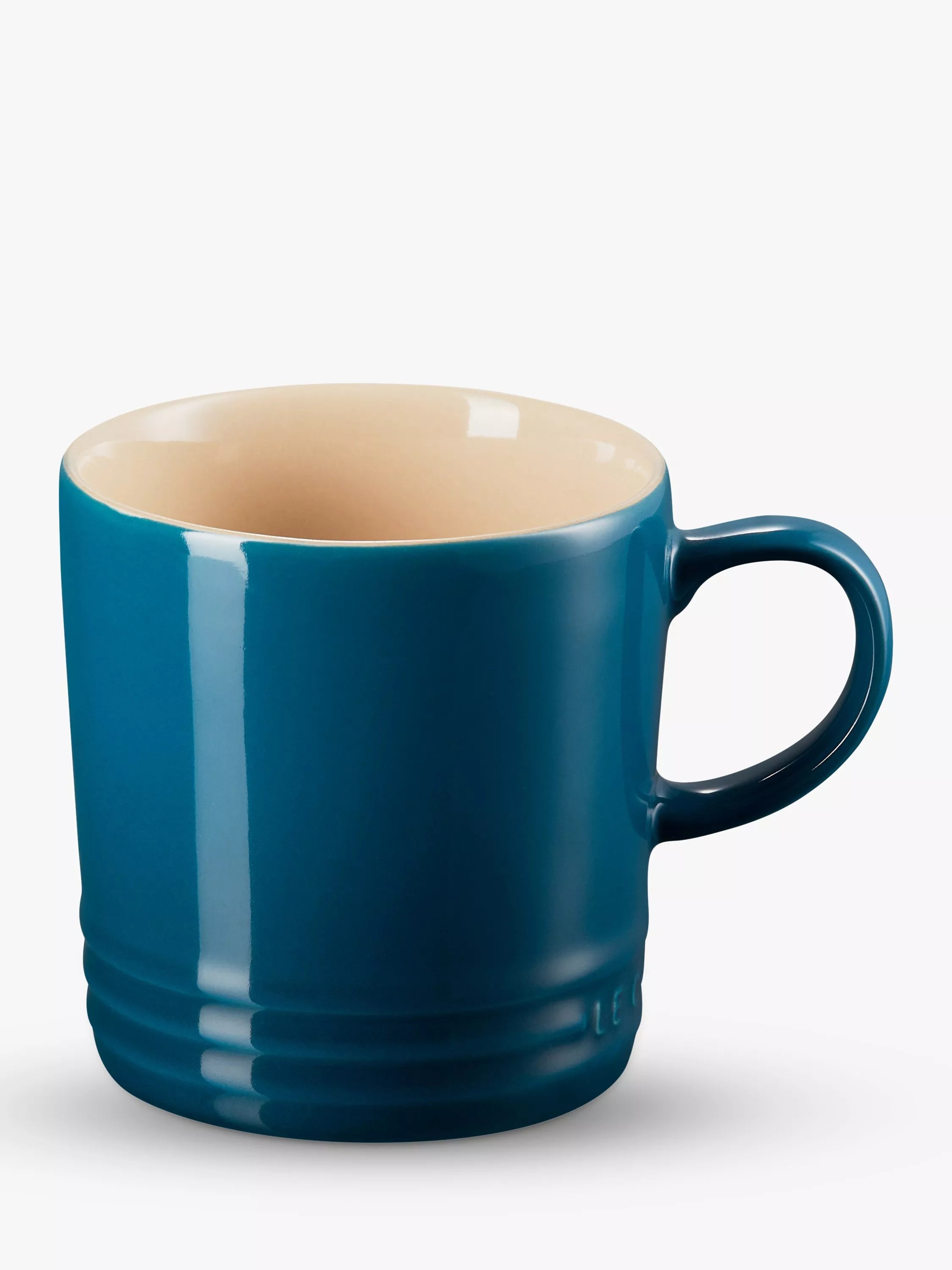 Le Creuset Stoneware Mug, 350ml, Deep Teal