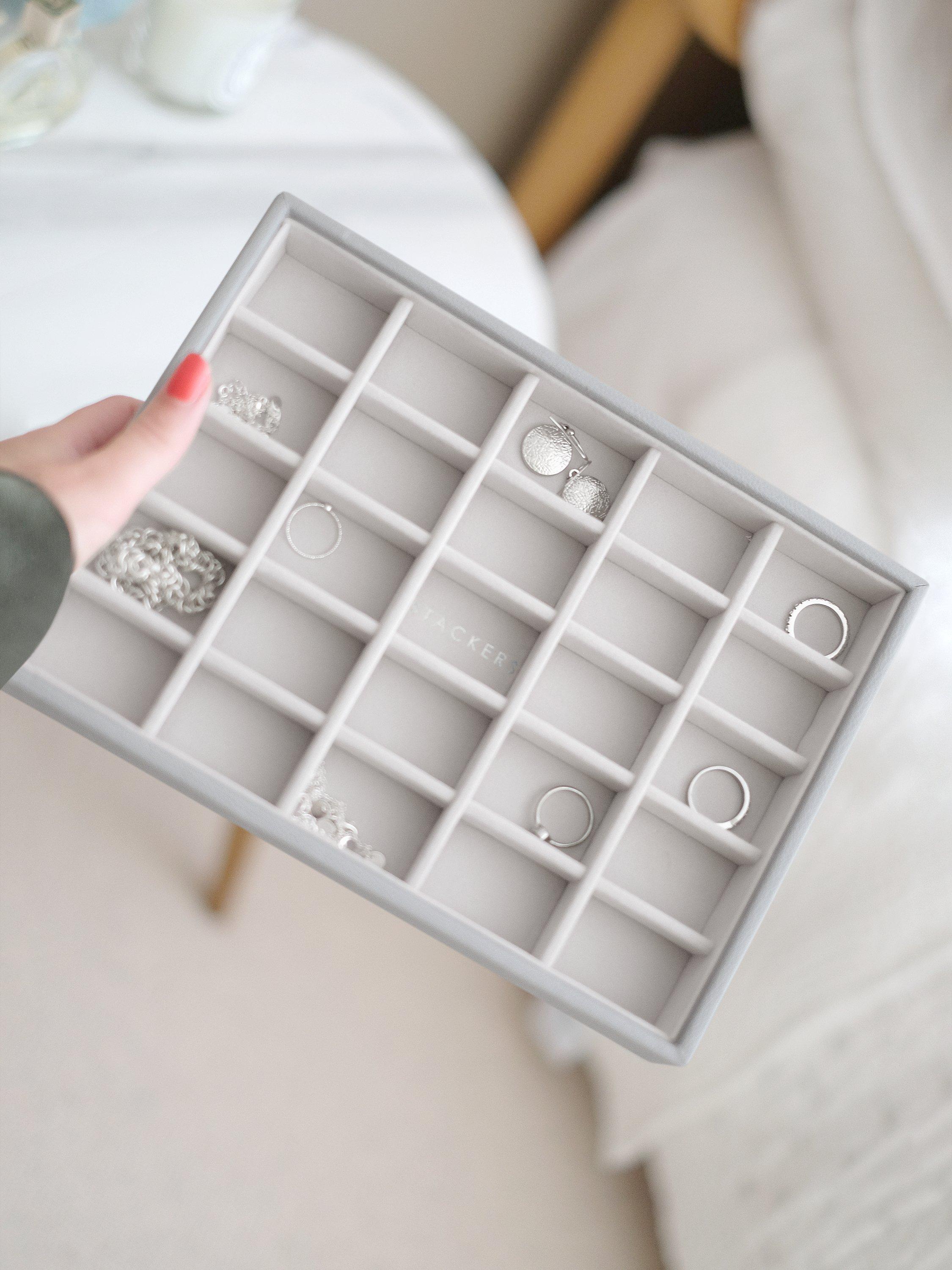 Stackers Classic Trinket Layer Tray 25 Section (British brand)