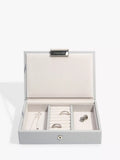 Stackers Mini Jewellery Box Lid - White/Rose Gold