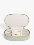 Stackers Oval Travel Jewellery Case with 5 compartments, UK version