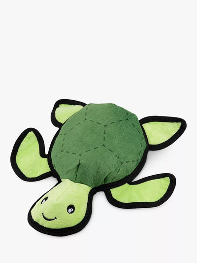 John Lewis Beco Pets Rough & Tough Turtle Recycled Polyester Dog Toy, Medium- Buy online at McGrocer