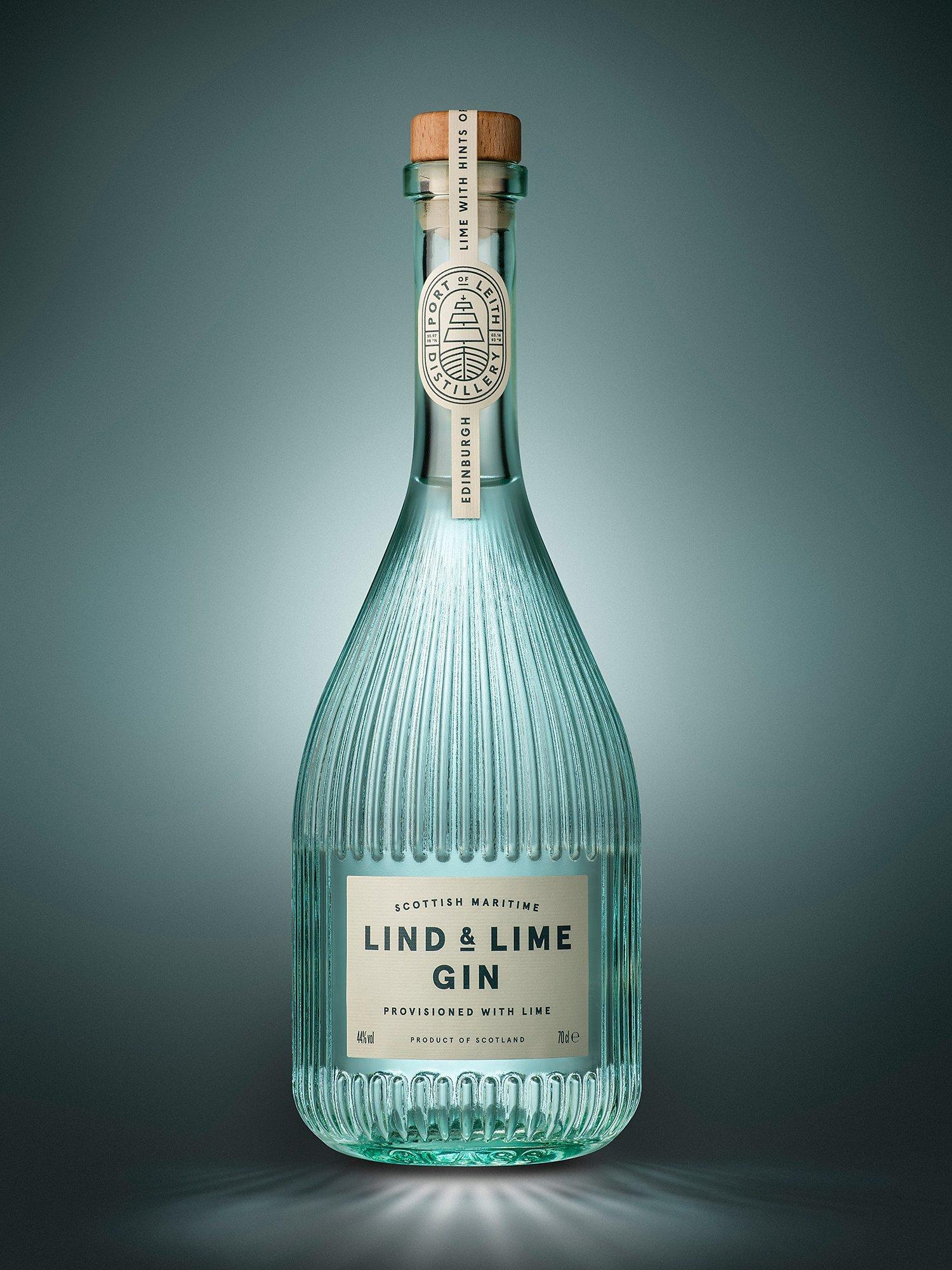 The Port of Leith Distillery Lind & Lime gin 70cl, UK version