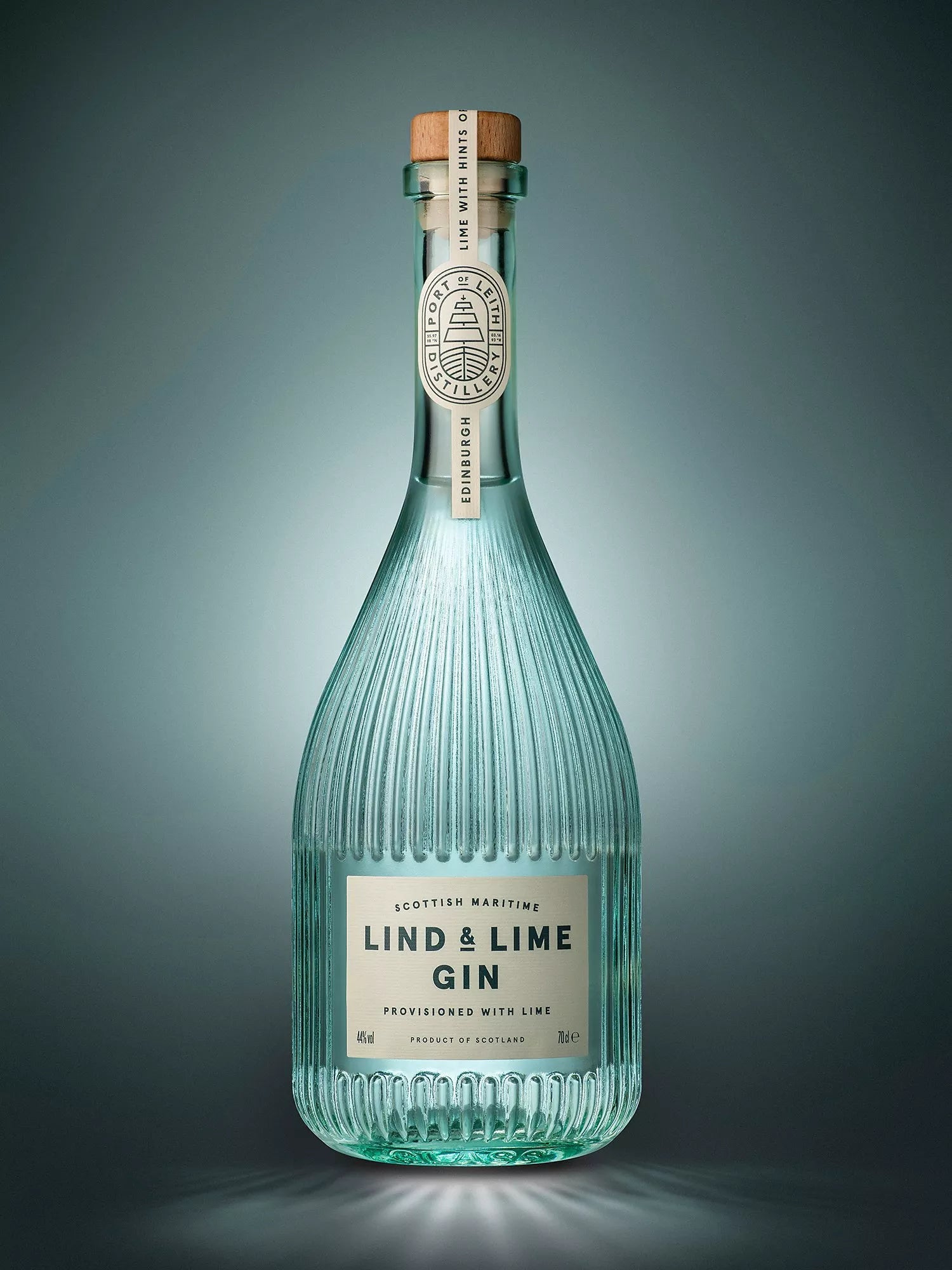 The Port of Leith Distillery Lind & Lime gin 70cl, UK version