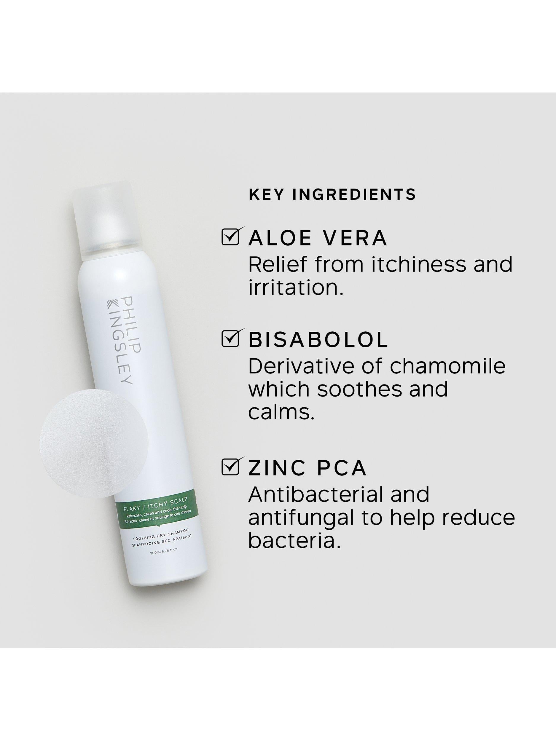 Philip Kingsley flaky/itchy scalp soothing dry shampoo 200ml, imported from the UK