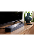 Bose Bluetooth TV soundbar with dialogue mode and bass control - British product