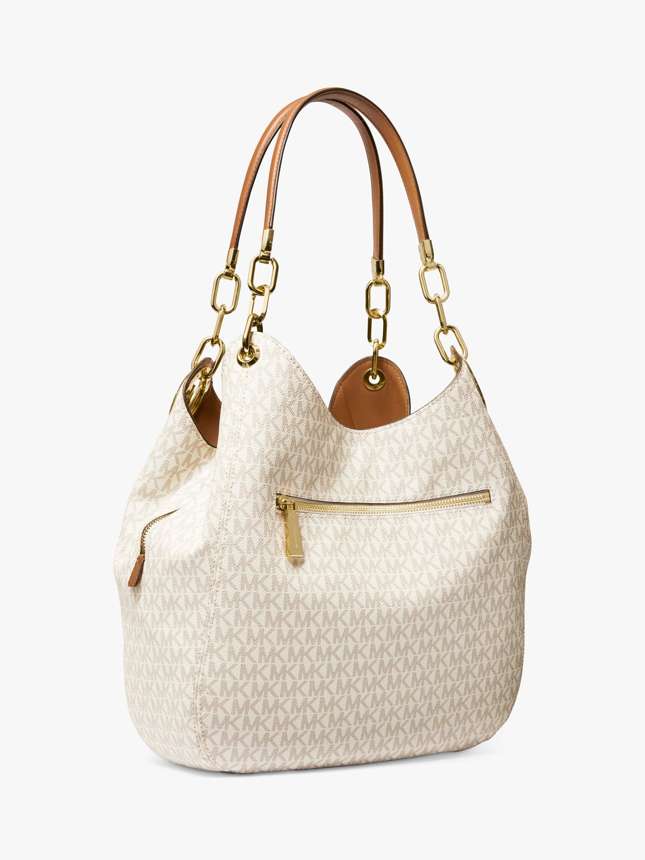 MICHAEL Michael Kors Lillie Logo large shoulder bag, UK version