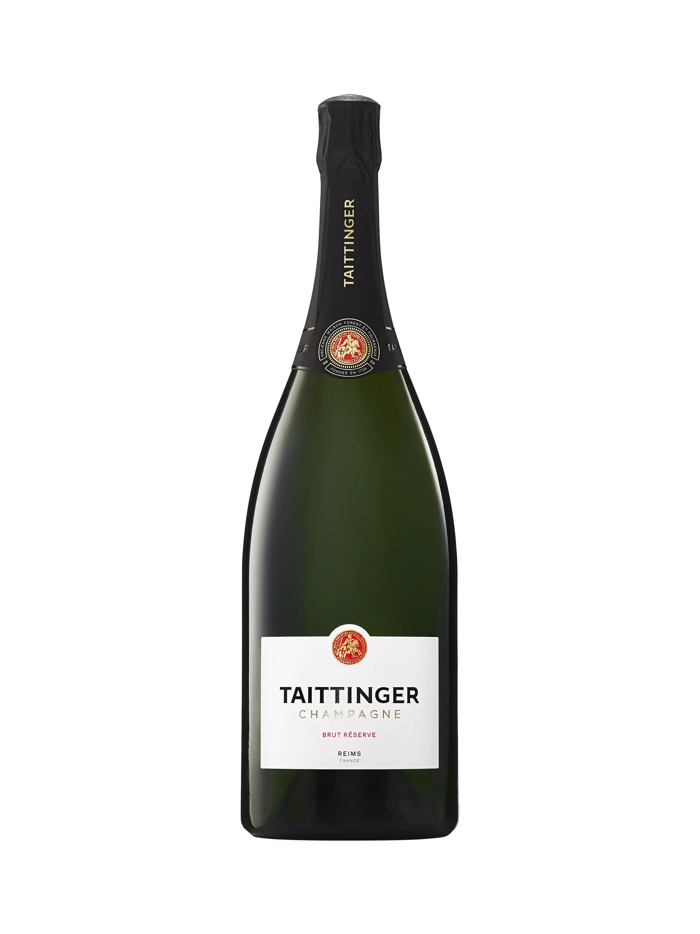 Taittinger Brut Reserve Champagne Magnum 1.5L (British brand)