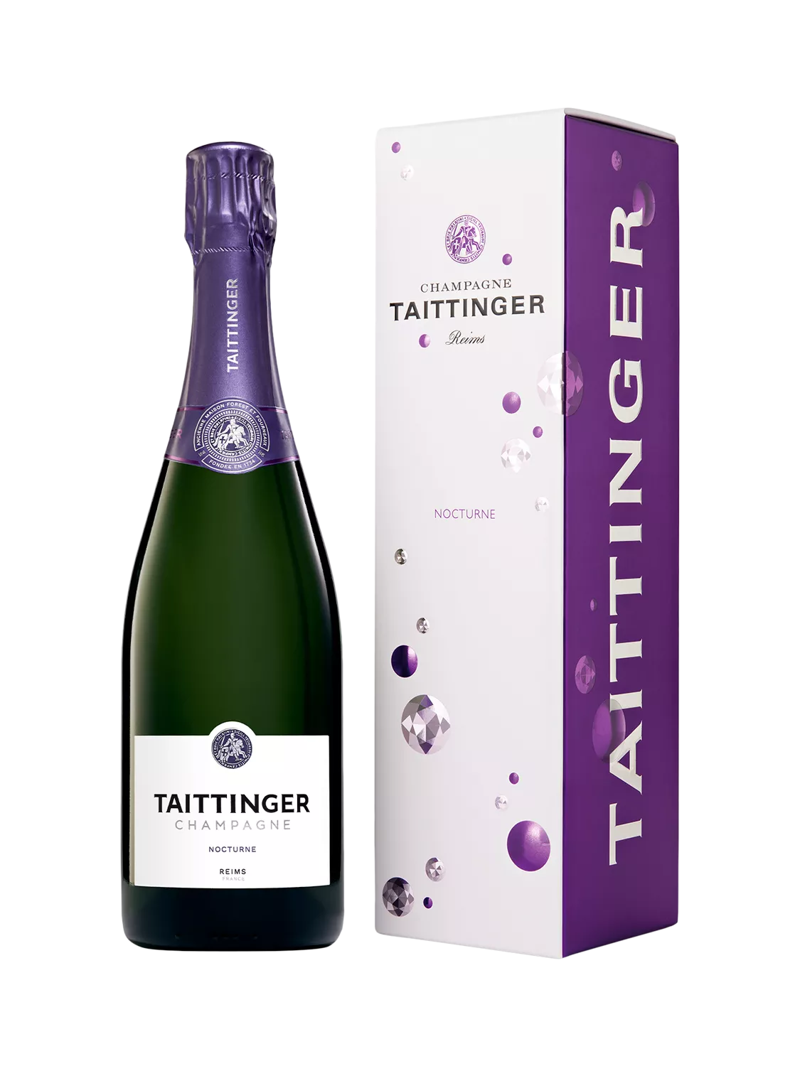 Taittinger Nocturne champagne 75cl (British brand)