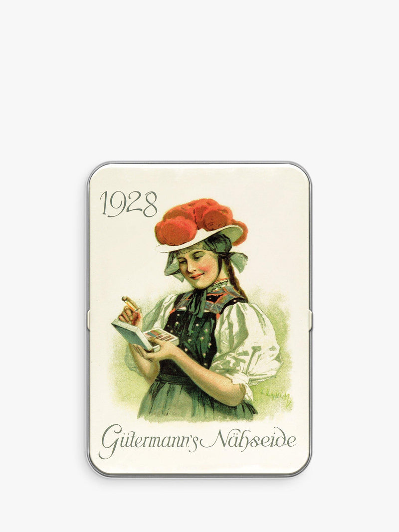 Gütermann creativ Nostalgic Sewing Tin Sew-All Thread Bright 100m Pack of 8, UK version