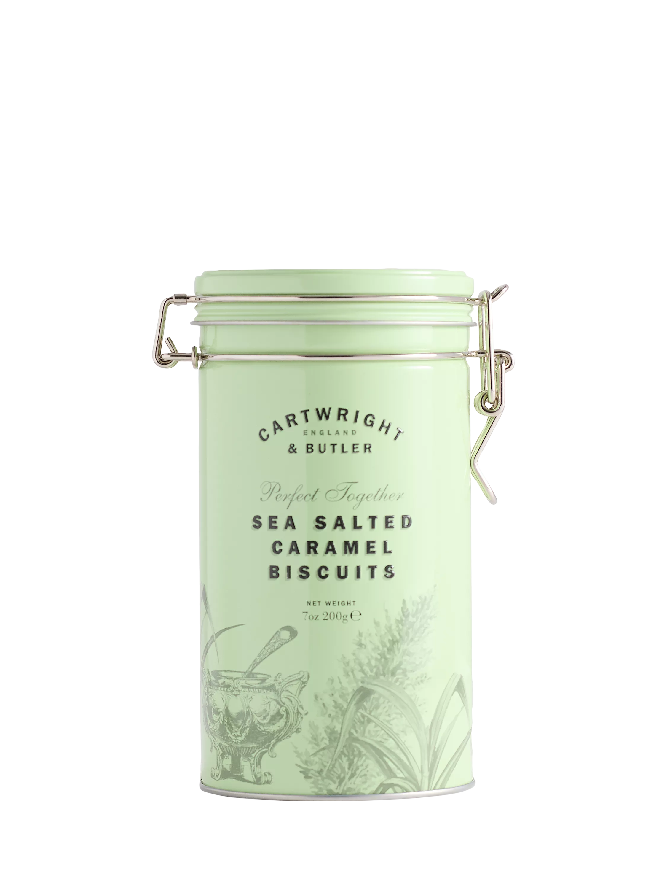 Cartwright & Butler salted caramel shortbread biscuits 200g - British product