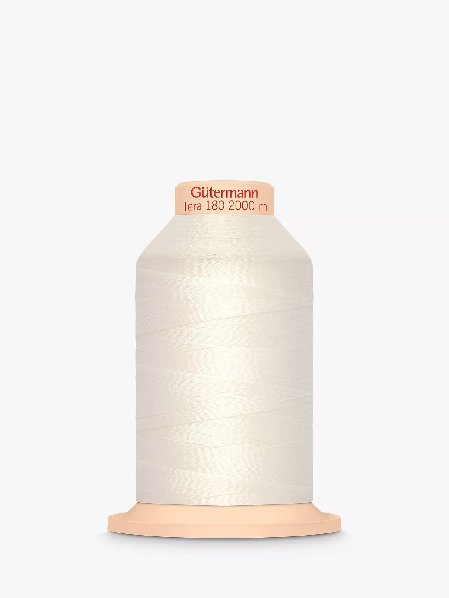 Gütermann creativ Tera 180 Sewing Thread, 2000m, White 111