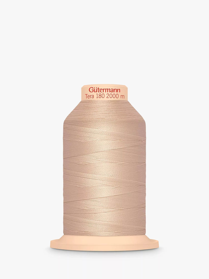 Gütermann creativ Tera 180 Sewing Thread, 2000m, Light Brown 722