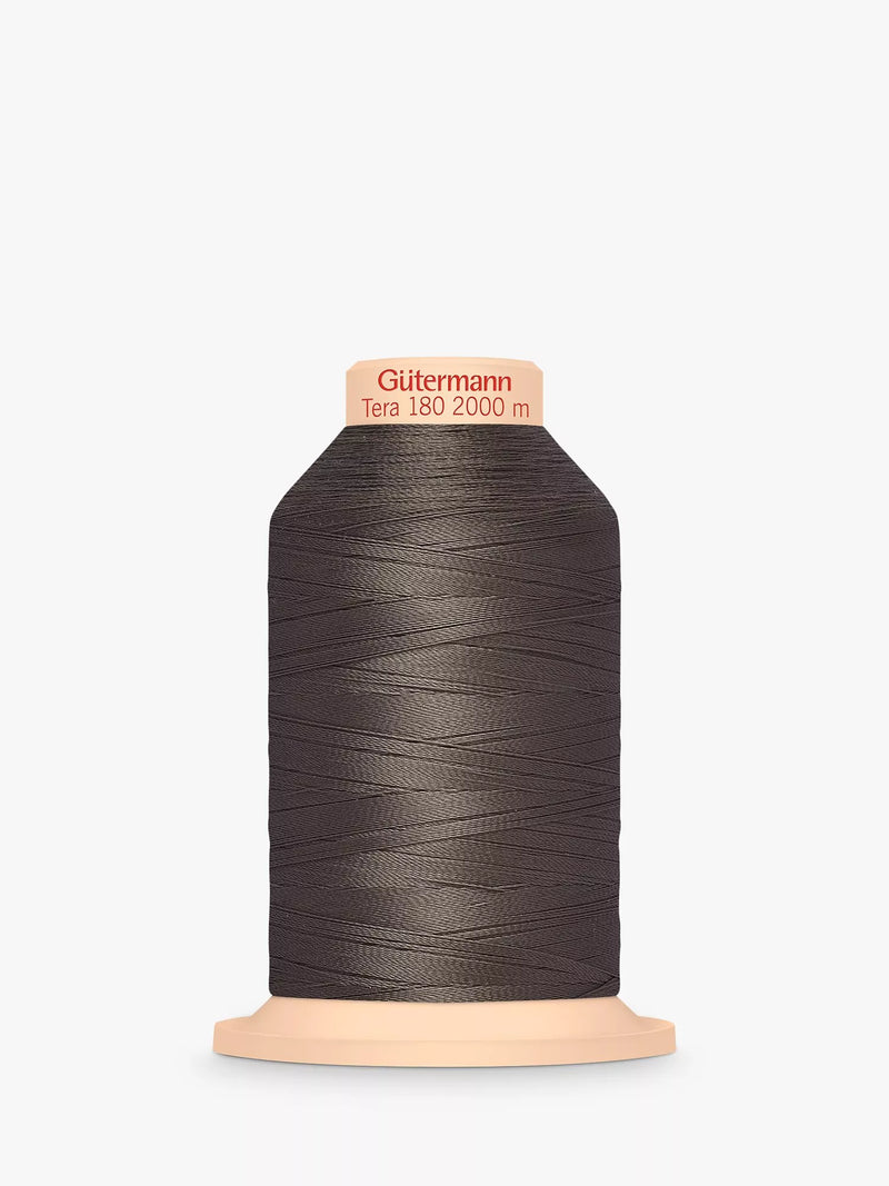 Gütermann creativ Tera 180 Sewing Thread, 2000m, Dark Grey