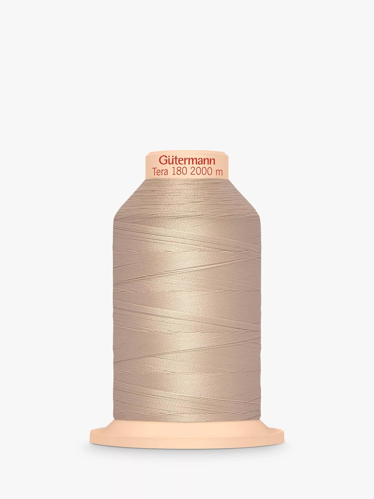 Gütermann creativ Tera 180 Sewing Thread, 2000m, Light Brown 722