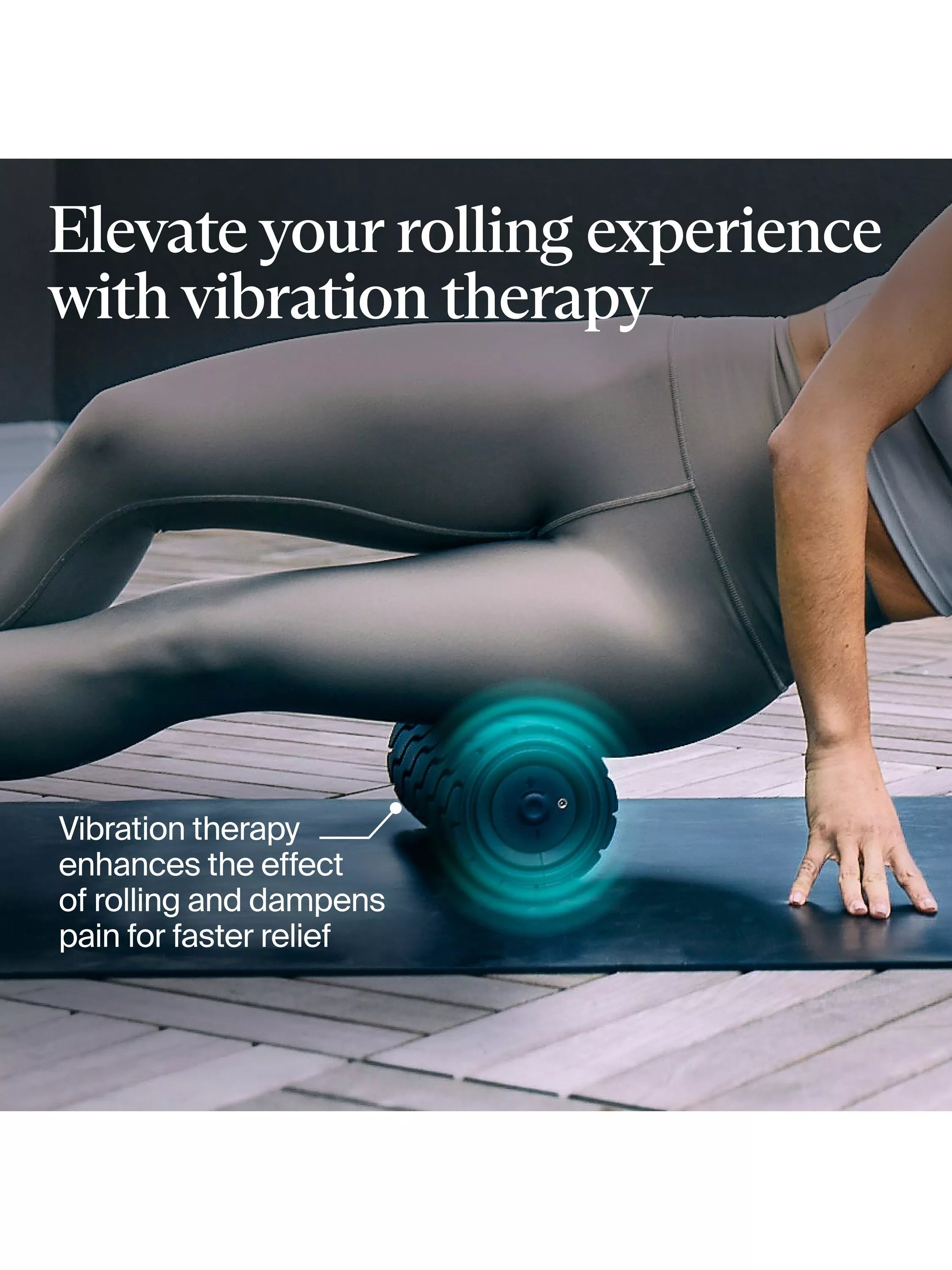 Therabody Wave vibration foam roller, UK version