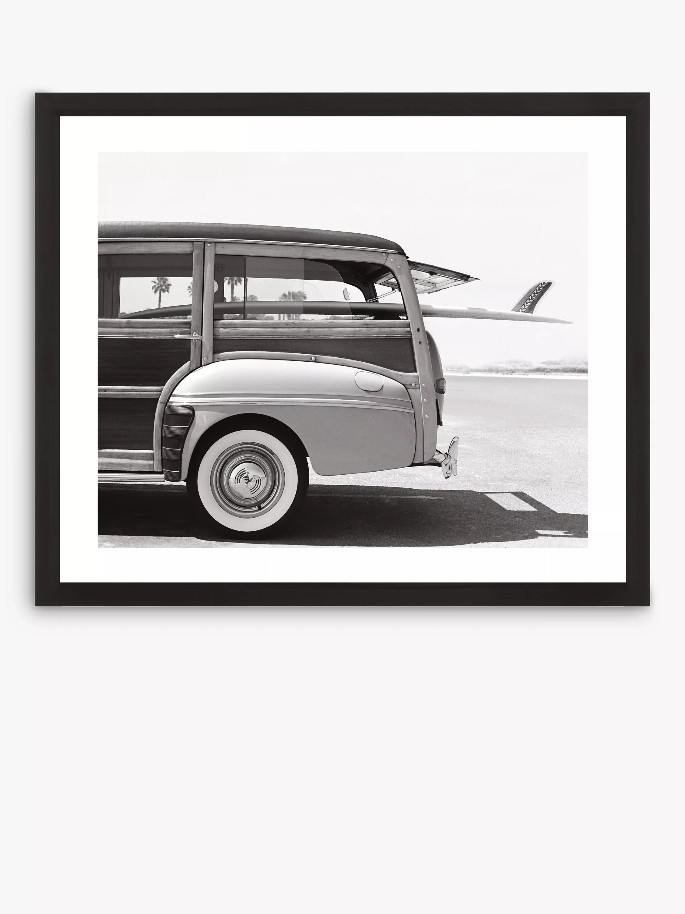 Brookpace Lascelles Loaded Wagon framed print, 56x66cm, imported from the UK