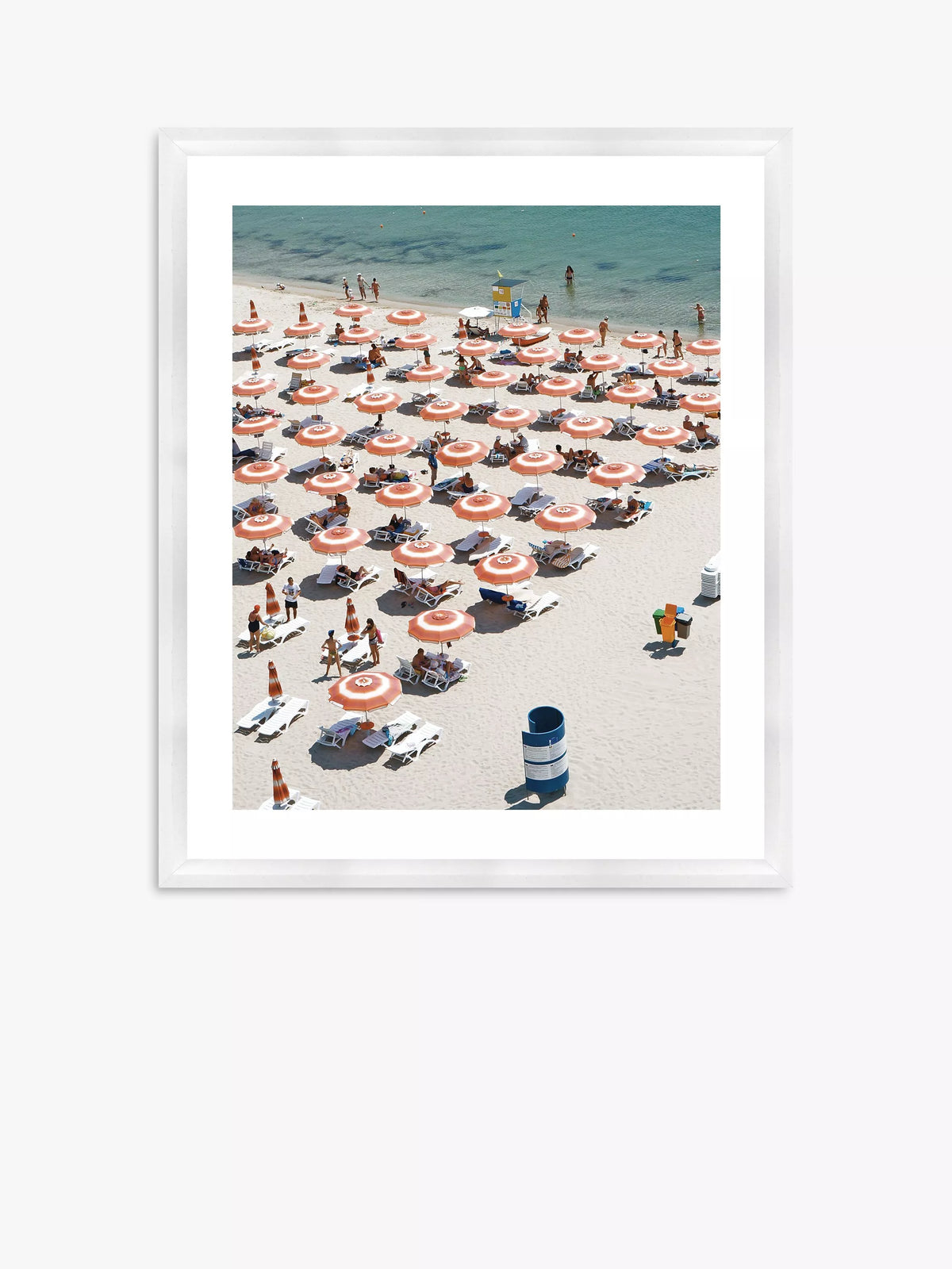 Brookpace Lascelles Beach Brella 1 framed photographic print 56x66cm - British product