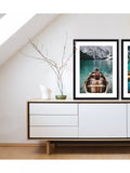 Brookpace Lascelles framed print of Pragser Wildsee 66x51cm, UK version