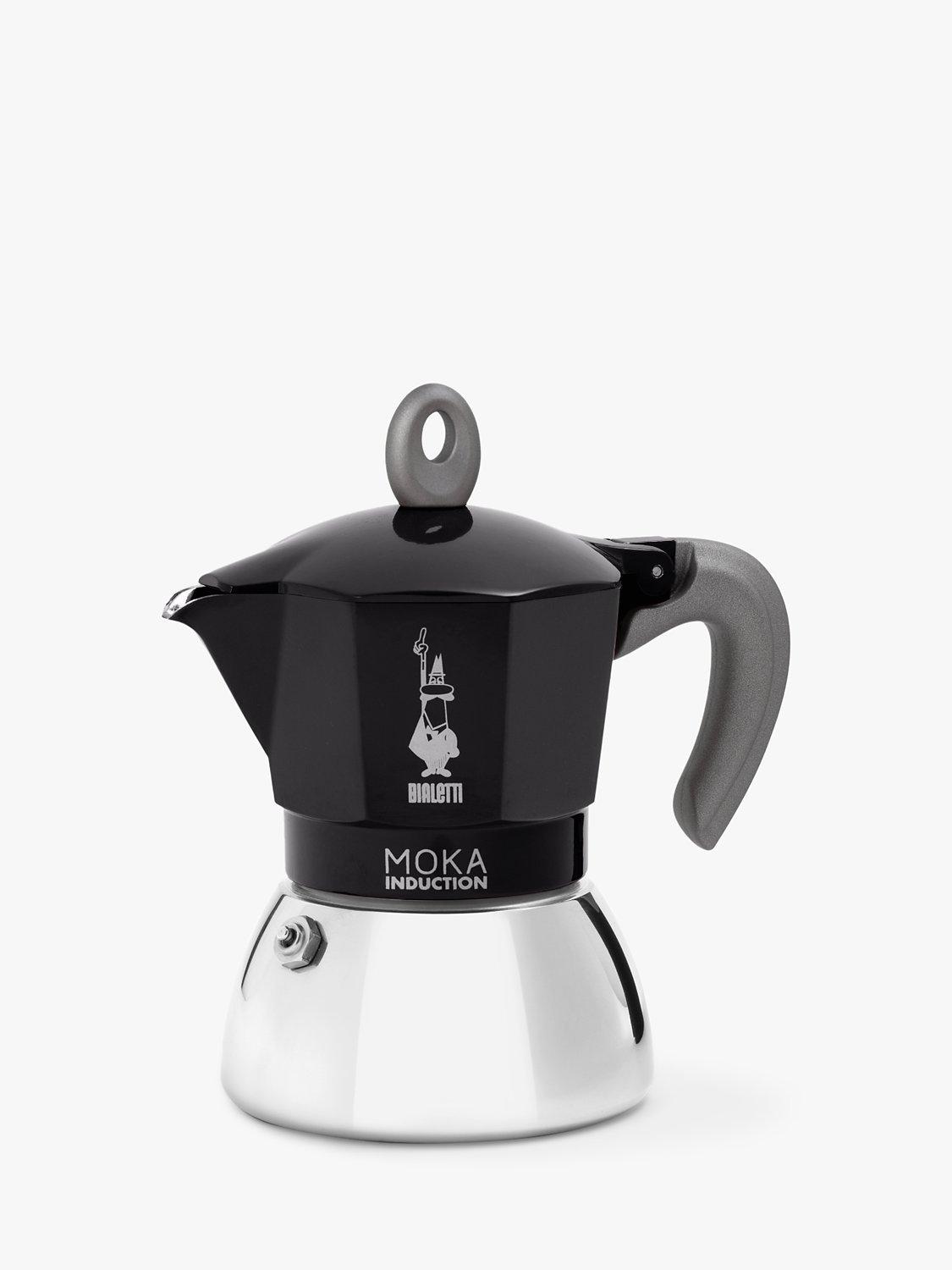 Bialetti Moka Induction Espresso Coffee Maker Black 180ml - British product