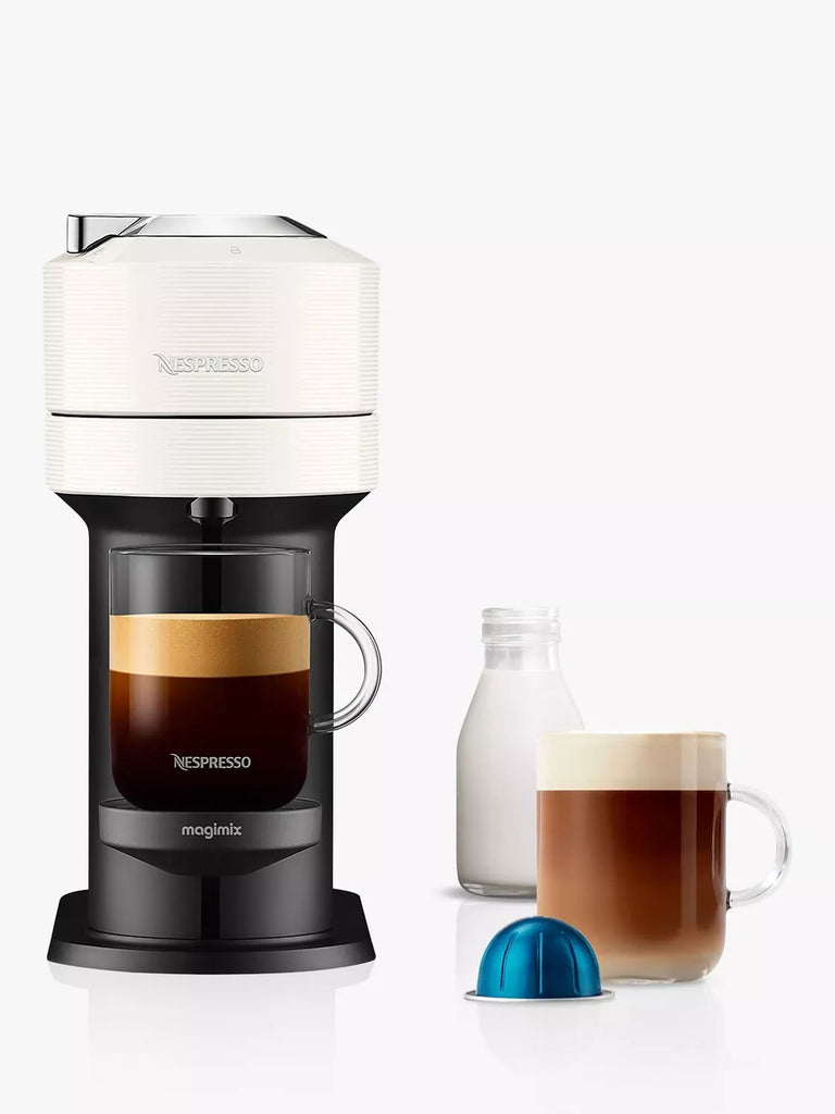 Nespresso Vertuo Next 11706 Coffee Pod Machine by Magimix, White