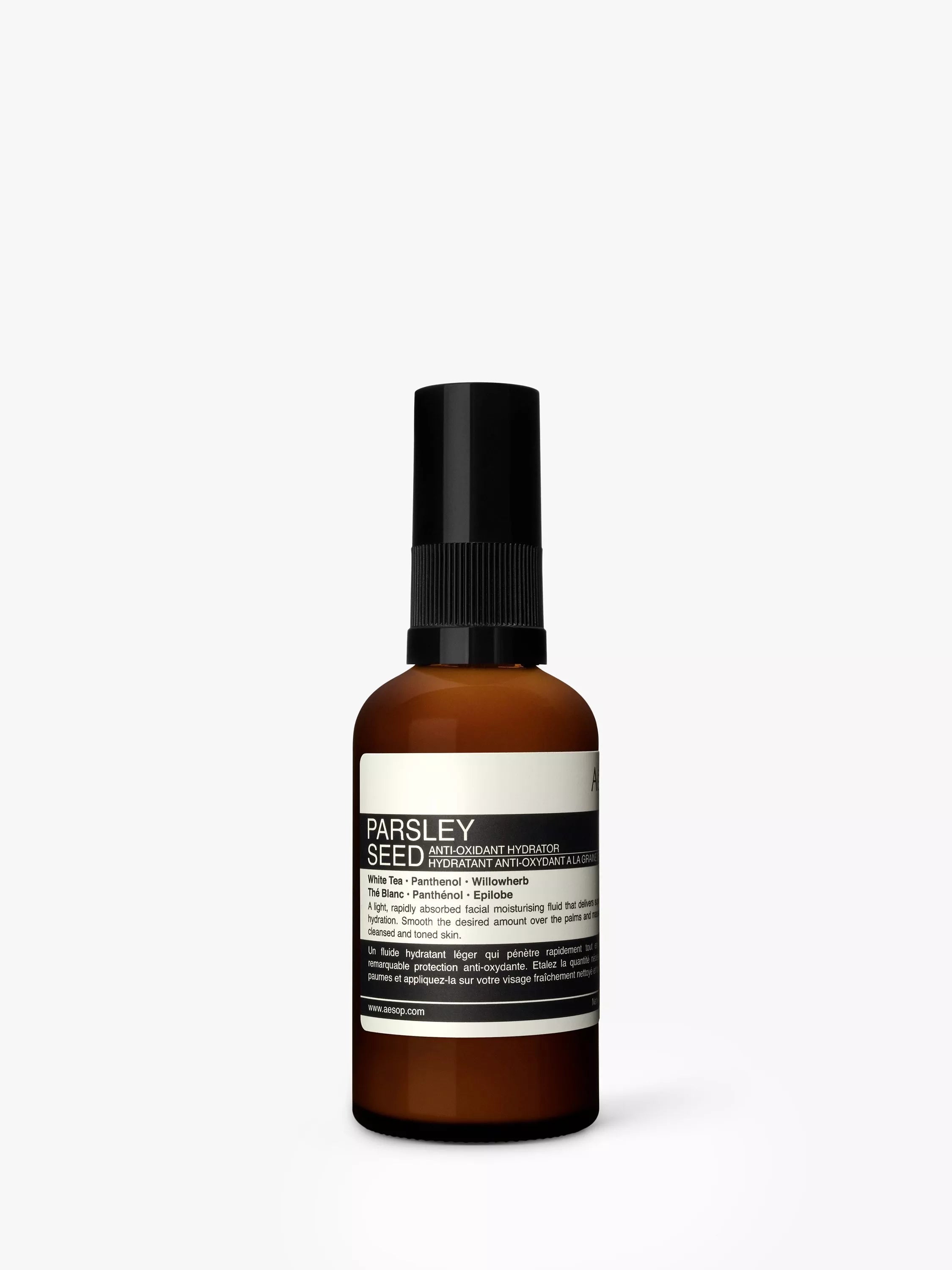 Aesop Parsley Seed Anti-Oxidant Hydrator facial moisturiser 60ml - British product