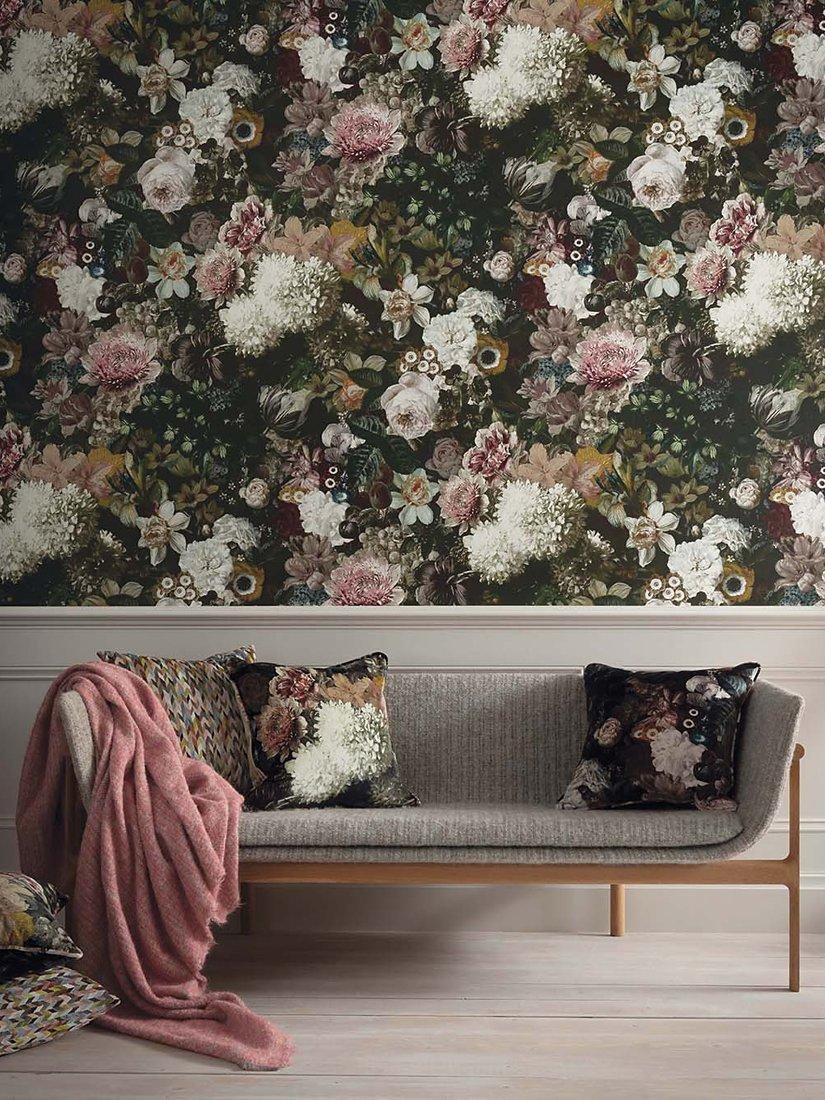 Osborne & Little Fullerton wallpaper floral garden design, imported from the UK