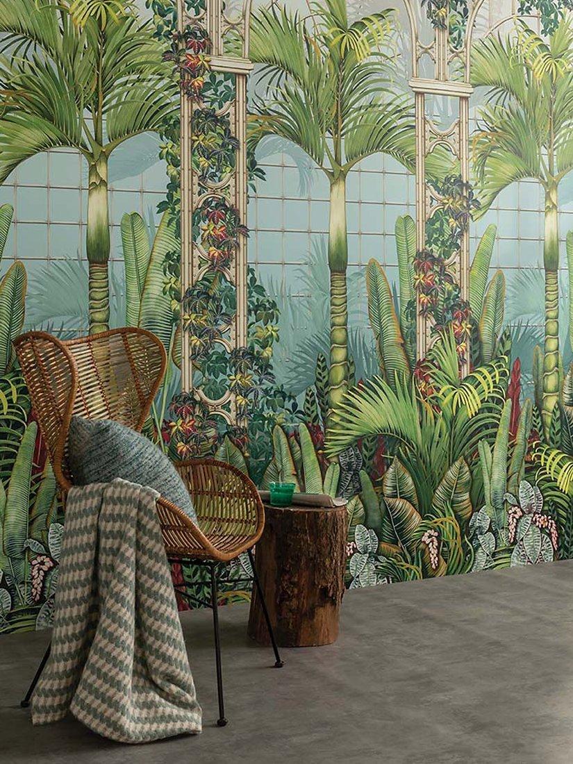 Osborne & Little Palm House wallpaper three panels, British product