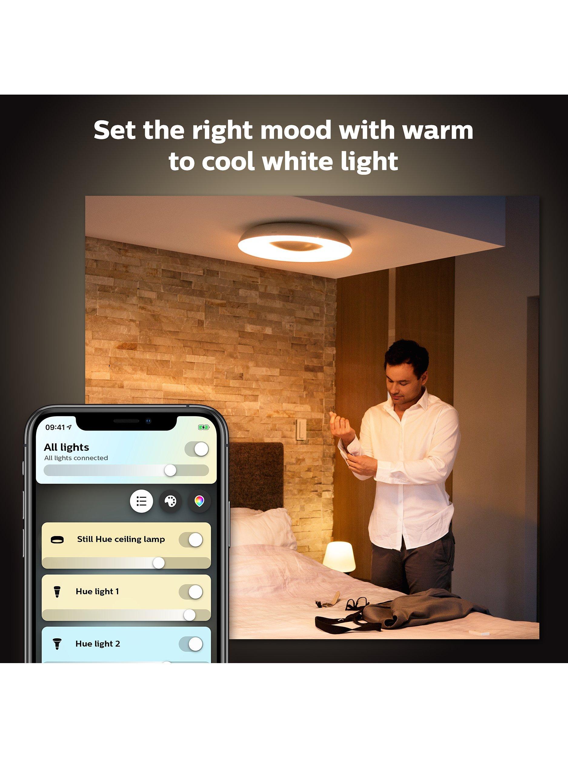 Philips Hue Still smart ceiling light White Ambiance, UK version