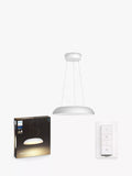 Philips Hue White Ambiance Amaze LED Smart Ceiling Light with Bluetooth and Dimmer Switch