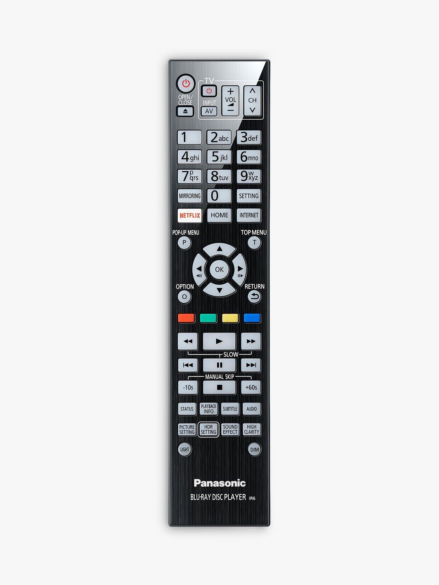 Panasonic DP-UB9000 4K HDR Blu-ray Player, imported from the UK