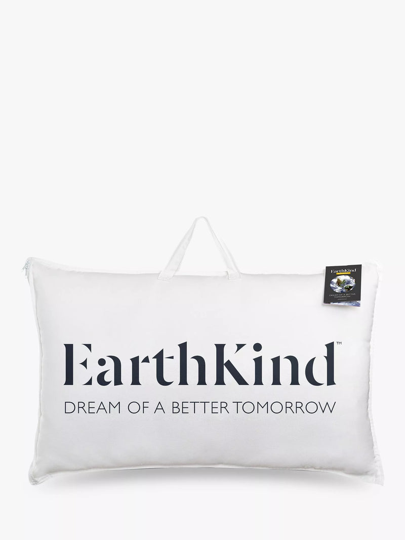 EarthKind Reclaimed Natural Down Standard Pillow Soft/Medium - British product