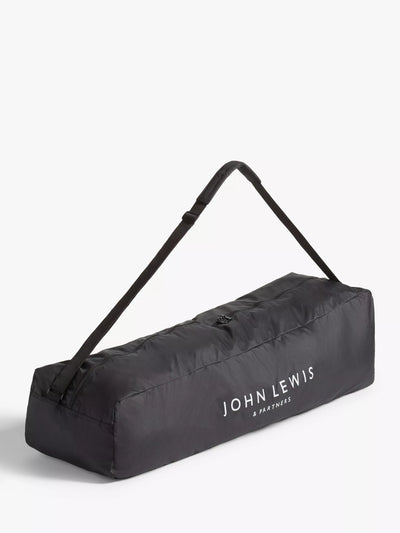 حقيبة عربة أطفال بسحاب وحزام كتف، سوداء من John Lewis - اشترِ عبر الإنترنت من McGrocer