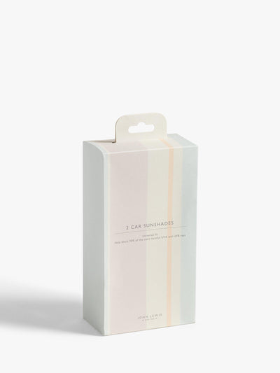 John Lewis ANYDAY Solskjerm for bil for barn Pakke med 2