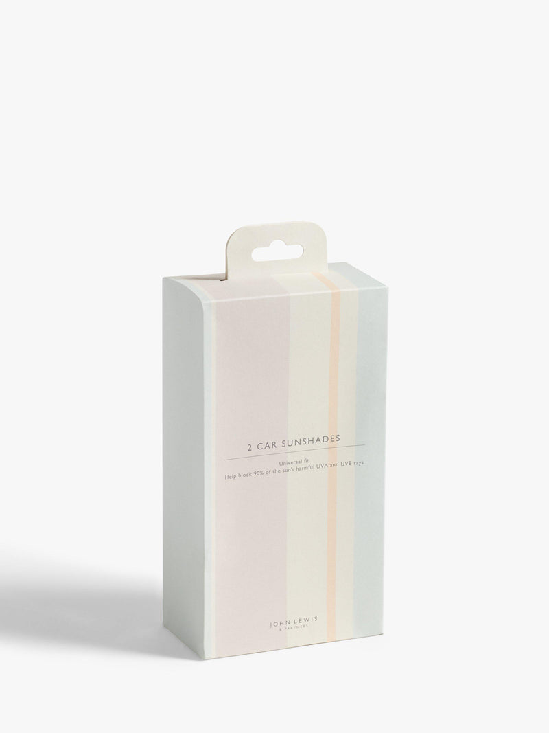 John Lewis ANYDAY car sun shade pack of 2, UK version