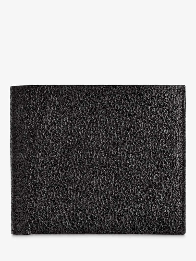 Longchamp Le Foulonné slim leather wallet, imported from the UK