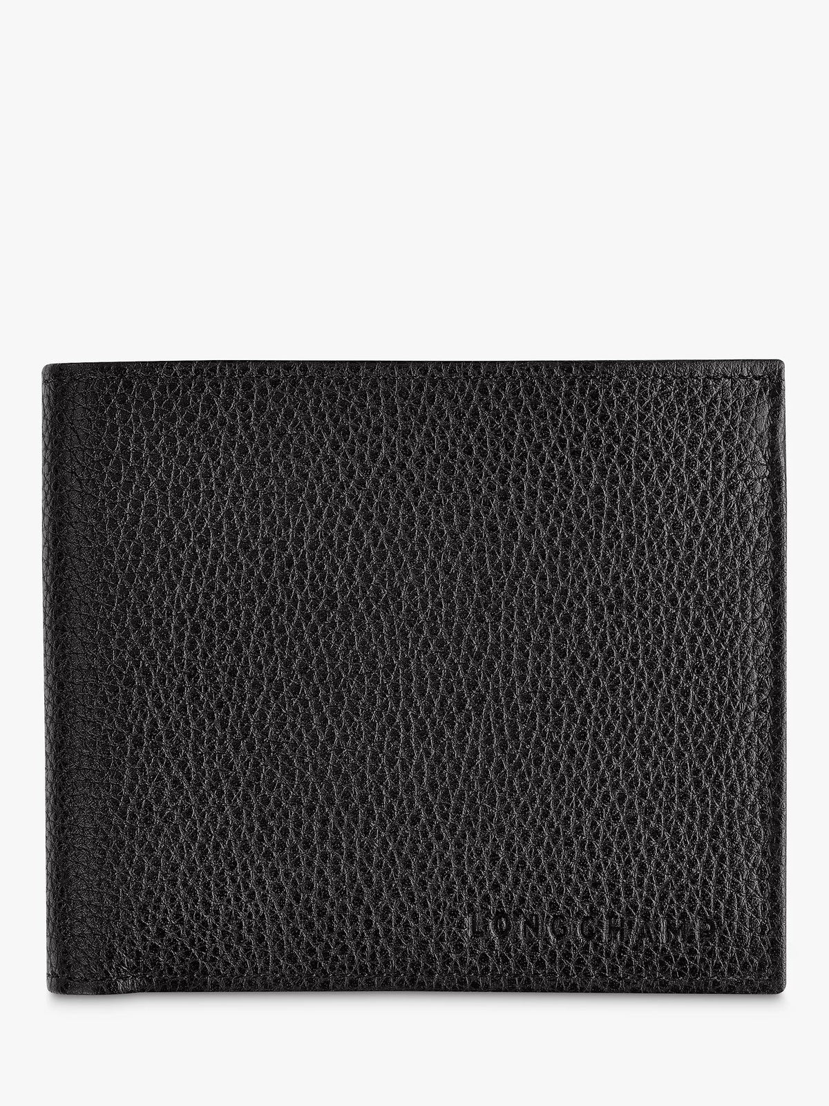 Longchamp Le Foulonné slim leather wallet, imported from the UK