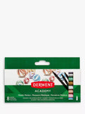 Derwent Academy Metallic Markers Pack of 8 - British product