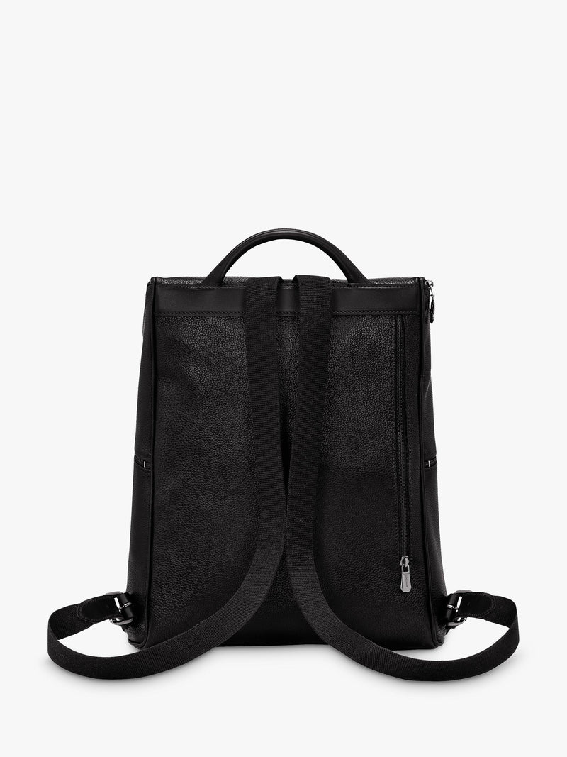 Longchamp Le Foulonné leather backpack 35x30x13cm, imported from the UK