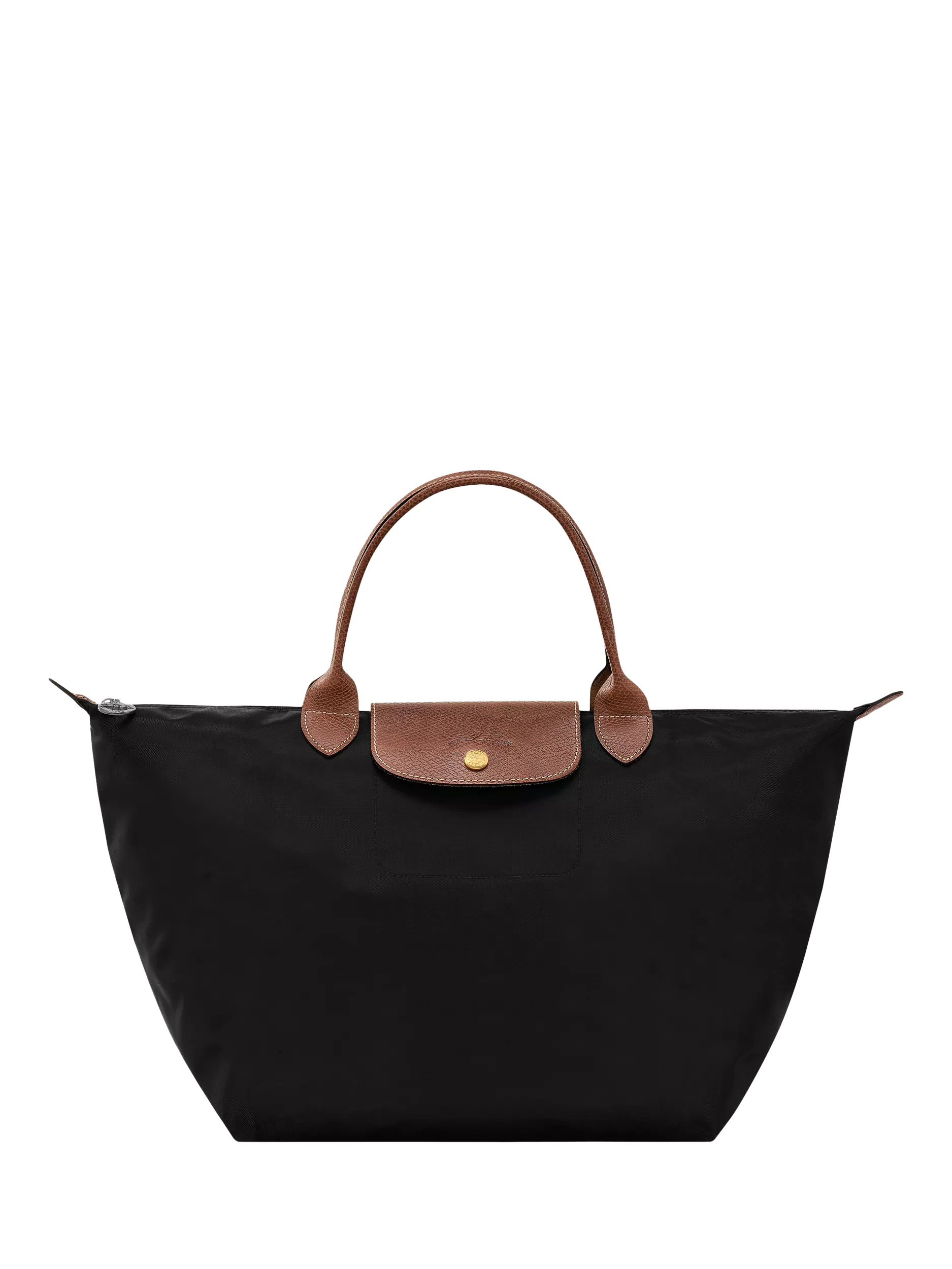 Longchamp Le Pliage Original Medium Top Handle Bag, Black