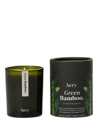Bougie parfumée verte au bambou John Lewis 200g - Acheter en ligne sur McGrocer