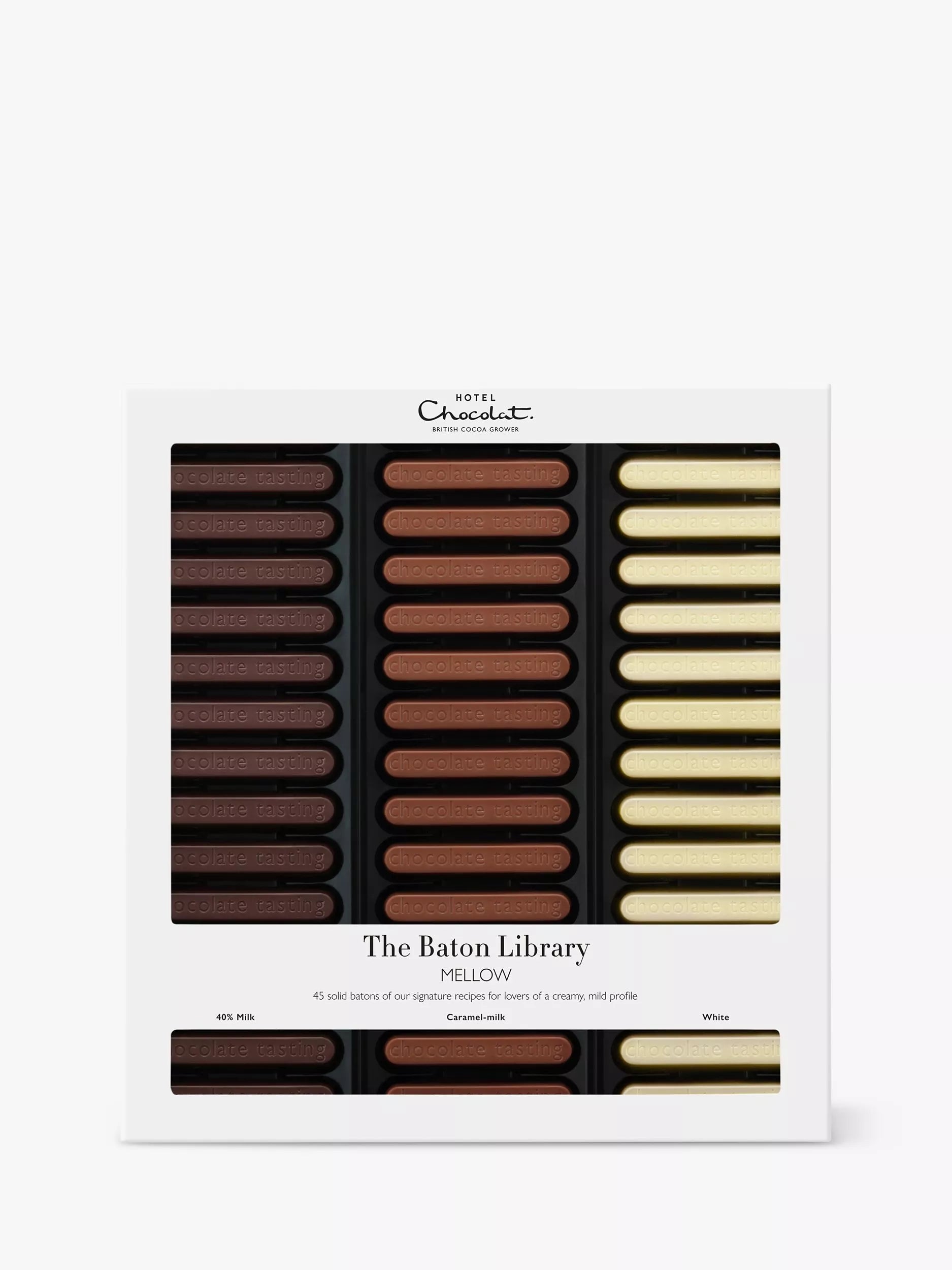 Hotel Chocolat Mellow Baton Library 365g, UK version