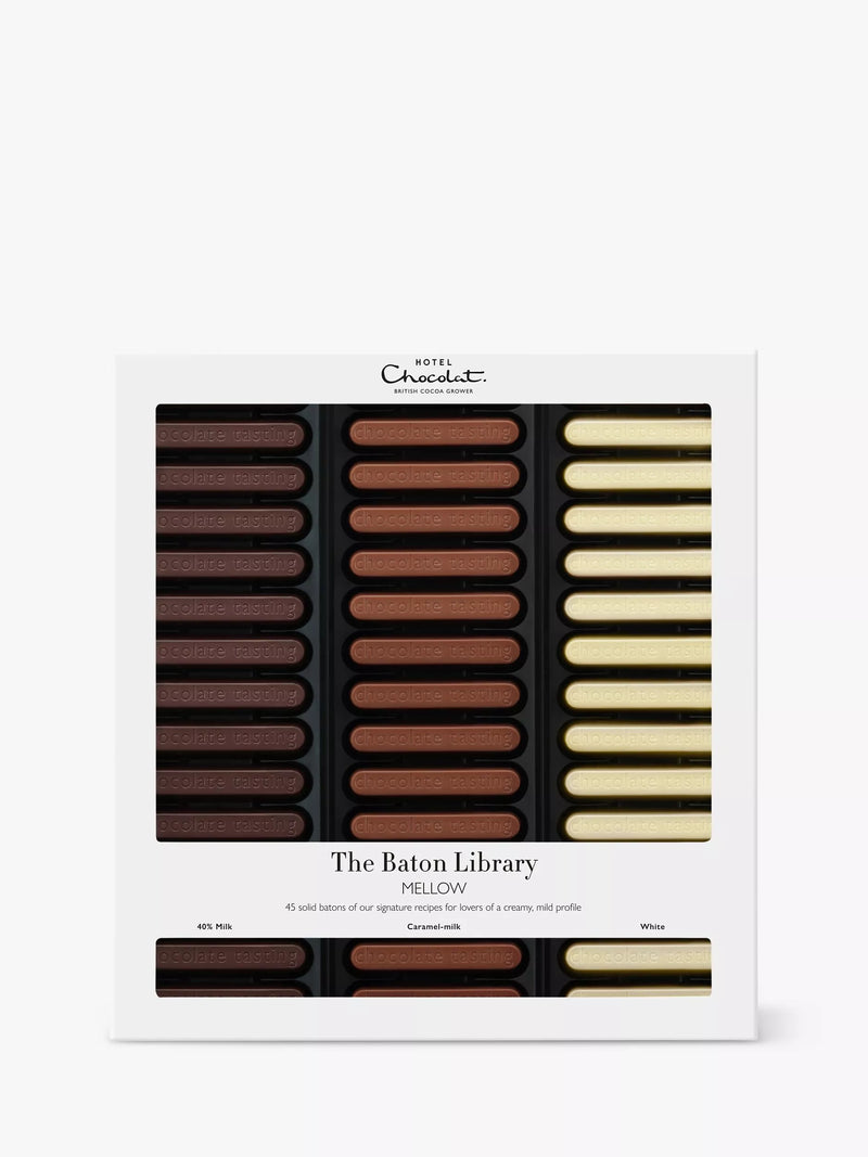 Hotel Chocolat Mellow Baton Library 365g, UK version