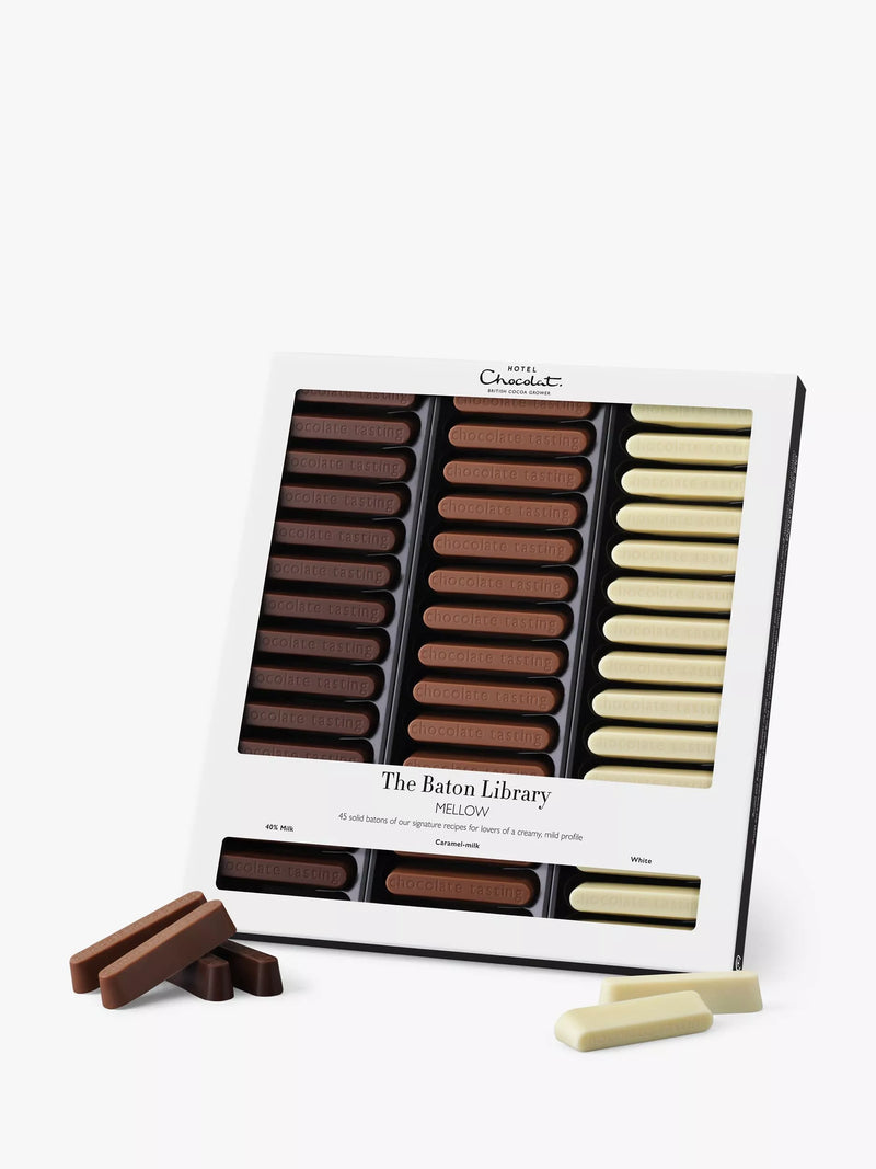 Hotel Chocolat Mellow Baton Library 365g, UK version