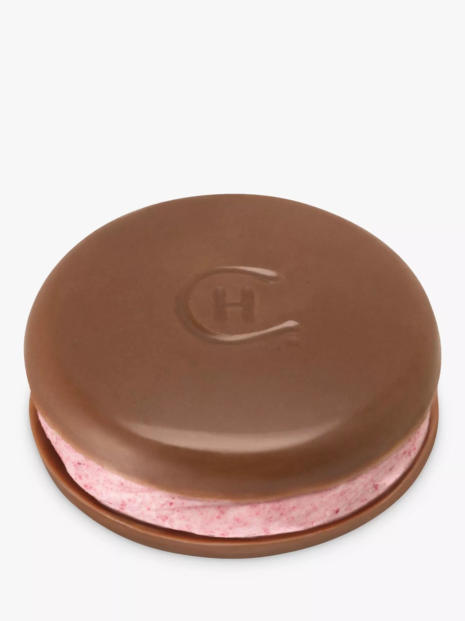 Hotel Chocolat raspberry and caramel chocolate macarons 90g, UK version