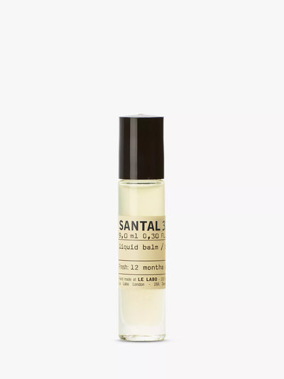 John Lewis Unisex Eau de Parfum Liquid Balm Rollerball 9ml with Sandalwood Notes- Buy online at McGrocer