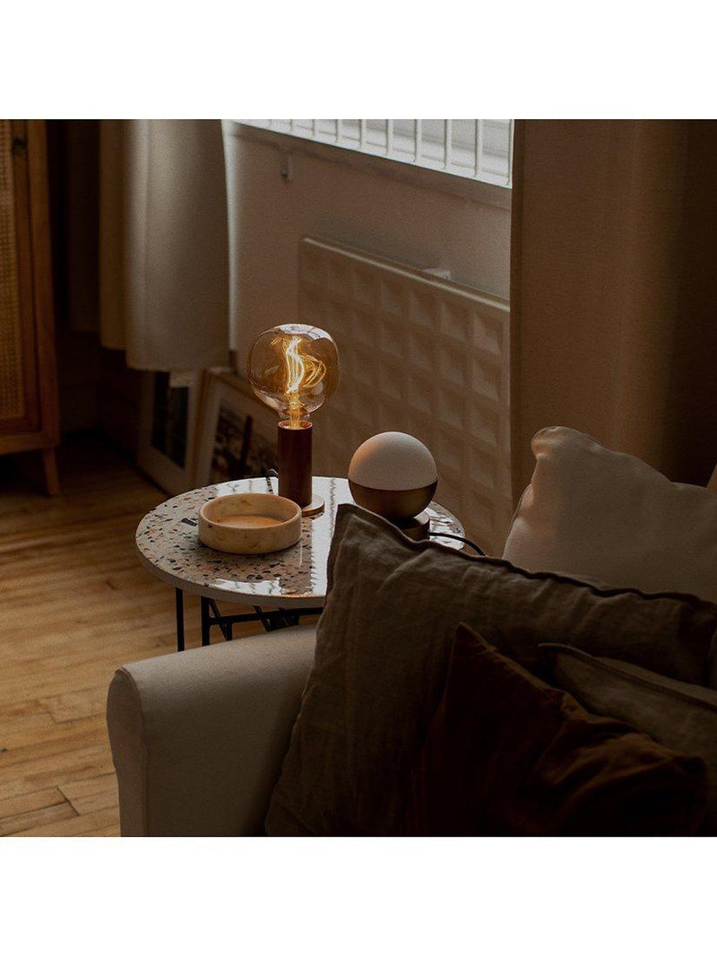Tala Knuckle small table lamp with Voronoi I LED bulb (British brand)