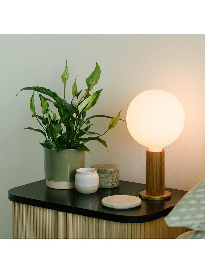 Tala Knuckle Table Lamp H28cm with Sphere IV bulb - British product