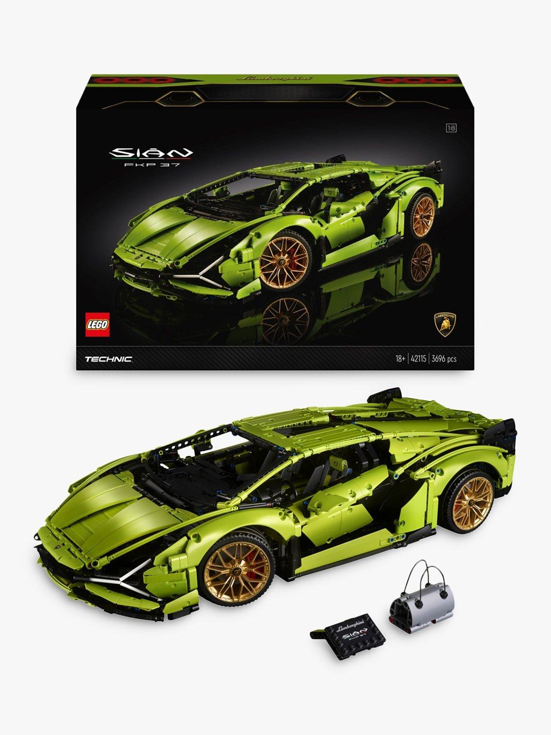 Sports Car Building Set with 8-Speed Sequential Transmission 3696 Pieces