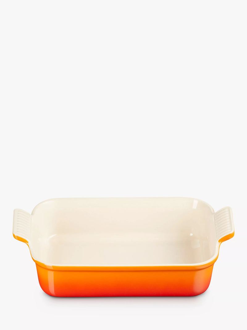 Le Creuset Stoneware Classic Rectangular Oven Dish, 2.4L